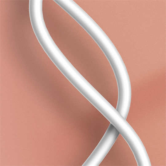 Ldnio USB 2.0 Cable USB-C male - USB-A 25W White 1m (12550001)