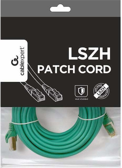 Gembird S/FTP Cat.6 Gigabit Network Cable Ethernet 20m Green