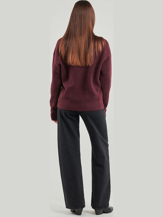 Women's Sweater Burgundy