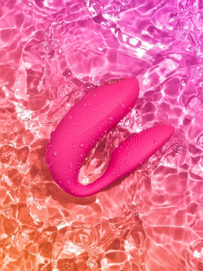 We-Vibe Chorus Pro Δονητής για Ζευγάρια με Απομακρυσμένο Έλεγχο Ροζ