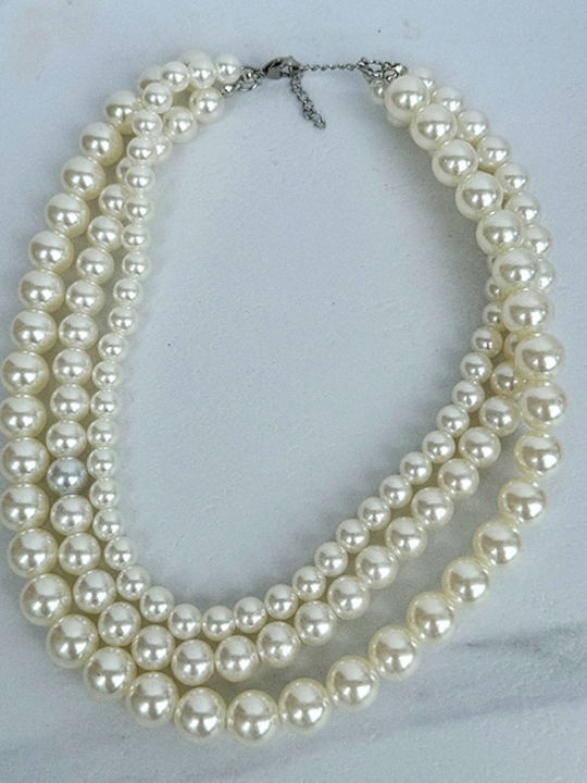 Velve Choker με Πέρλες