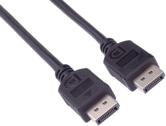 PremiumCord Cable DisplayPort male - DisplayPort male 5m Μαύρο (KPORT1-05)