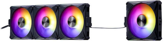 Adata Hurricane MAG 120 Case Fan with ARGB Lighting 4pcs