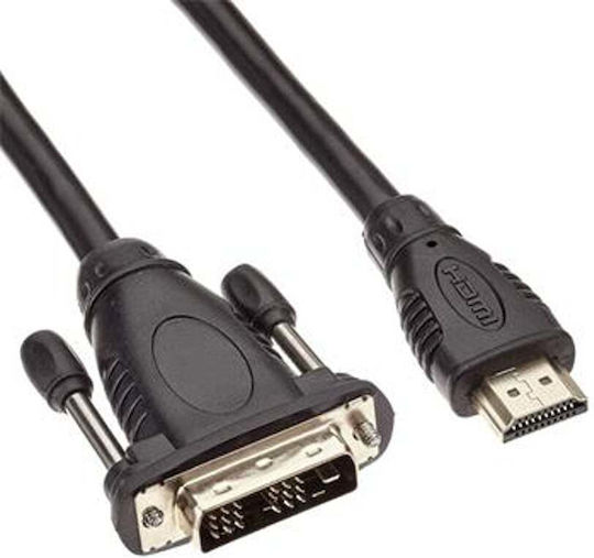 PremiumCord 1m DVI-D male to HDMI male Cable Black (KPHDMD1)