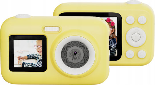 SJCAM Funcam Plus Cameră De Acțiune Full HD (1080p) Rezistentă La Apă Standard Cu Ecran 2.4" Și Wi-Fi Galbenă