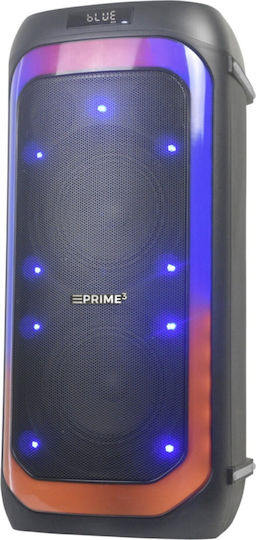 Prime3 Ηχείο Karaoke με Ασύρματο Μικρόφωνο και Εφέ Φωτισμού APS61 Μαύρο
