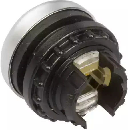 M22-drl-y Buton Plat Iluminat Galben Fără Revenire Automată