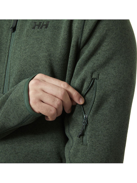Varde 2.0 Ανδρική Ζακέτα Fleece Jungle Green