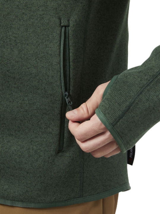 Varde 2.0 Ανδρική Ζακέτα Fleece Jungle Green