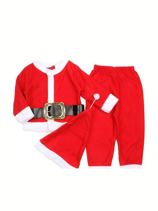 Santa Claus Kids Costume S4003 Red