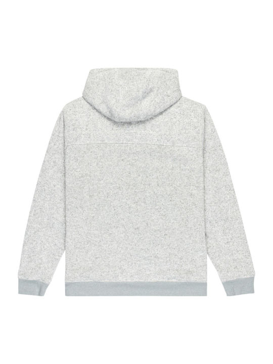Keller Men's Cardigan with Hood Gray