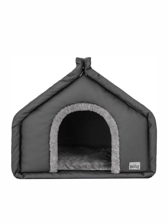 Doggy Dolly Hundebett Häuser Gray