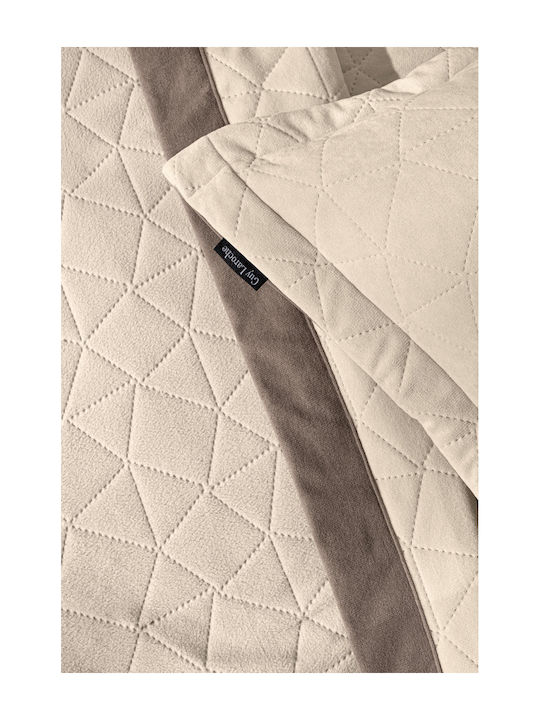 Decken Avalon Ecru 170x250cm + Kissenbezug 42x42+3cm Guy Laroche