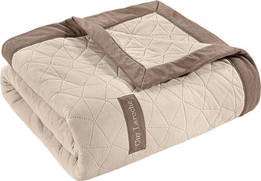 Покривка Avalon Крем 170x250см + Калъф За Възглавница 42x42+3см Guy Laroche