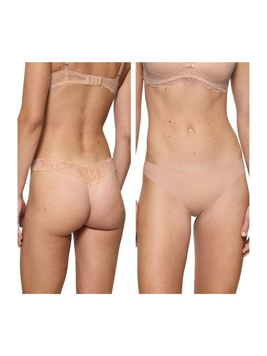 Micro Women's String Beige
