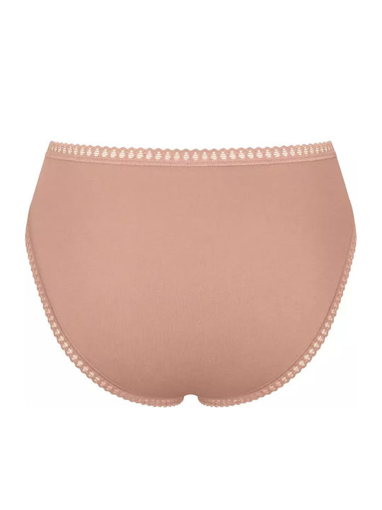 Βαμβακερά Women's Slip 3Pack Chocolate