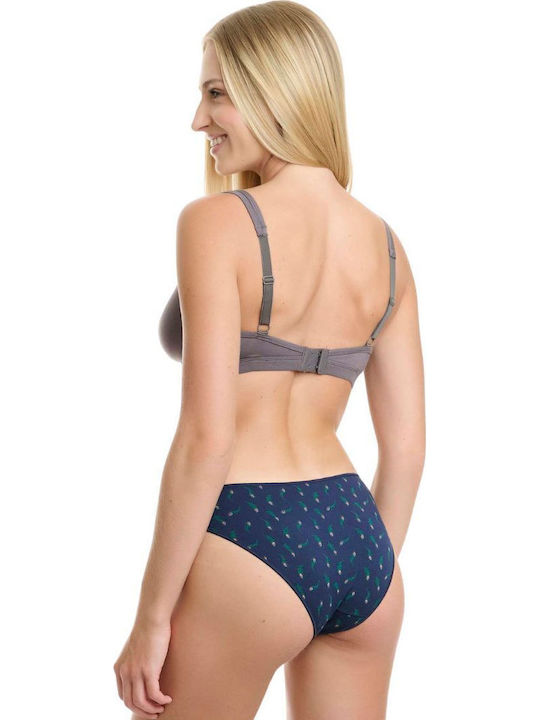 Bamboo Women's Slip 2Pack Green-blue