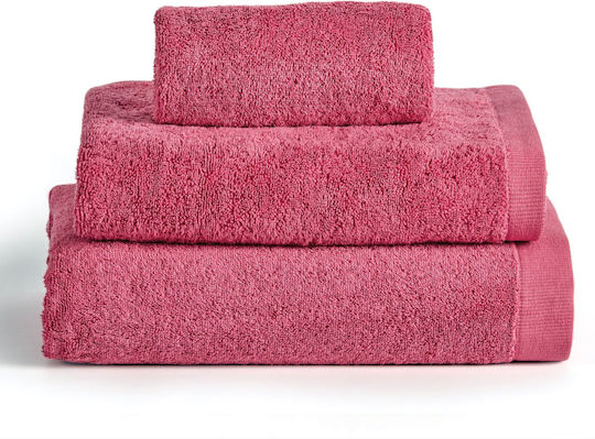 Kentia Πετσέτα Χεριών Brand 40x60εκ. Wine Βάρους 600gr/m²