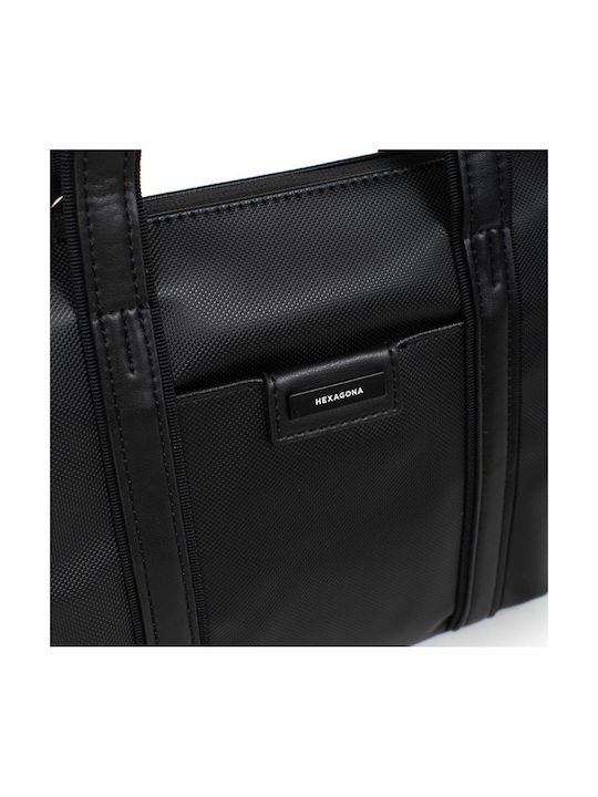 – Eleganz & Praktikabilität 29954 Damentasche Schultertasche Schwarz