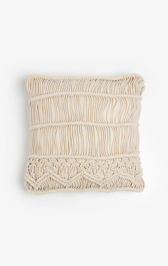 InTheBox Μαξιλάρι Harsha Ivory 45x45εκ.