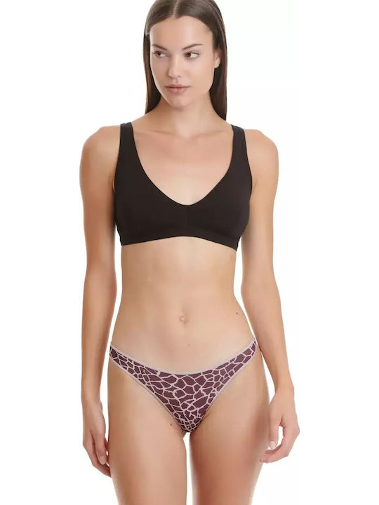 Bamboo Damen Zeichenfolge 2Pack Embrime