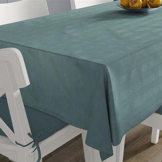 Dimcol Tablecloth Cotton Petrol 140 Petrol 140x200cm