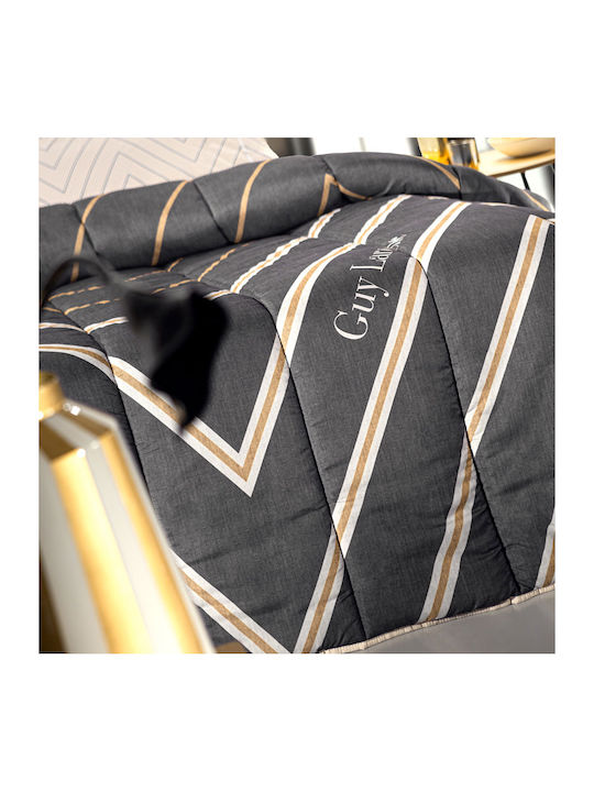 Guy Laroche Πάπλωμα Υπέρδιπλο 220x240εκ. Anthracite 530 GSM