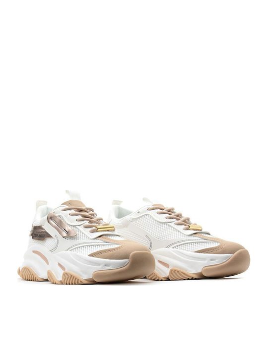 Possession-e Chunky Sneakers Cream
