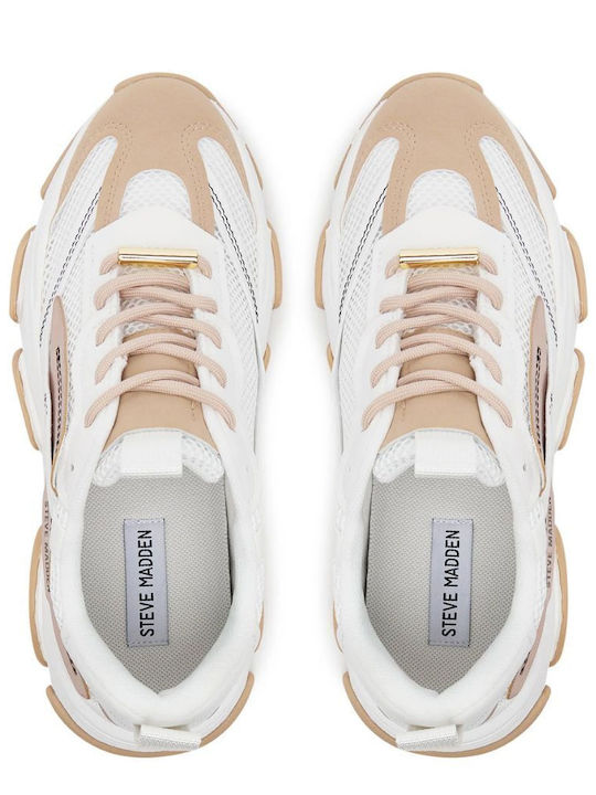 Possession-e Chunky Sneakers Cream