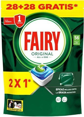 Fairy All In One 56 Κάψουλες Πλυντηρίου Πιάτων