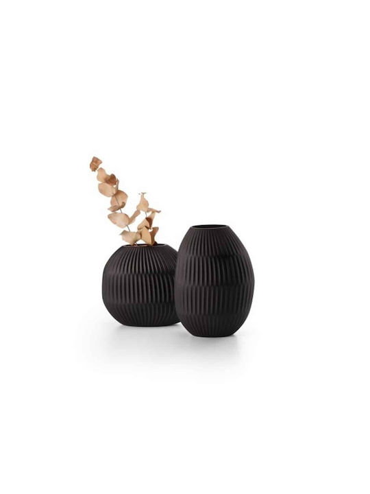 Philippi Decorative Vase Black