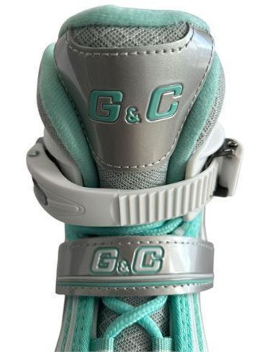 Grass & Co Inline Αυξομειούμενα Rollers Γκρι Ενηλίκων/Παιδικά