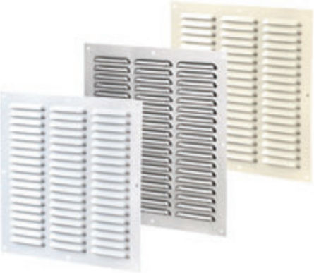 Vents Vent Louver 15.4x15.4cm Square With Sieve