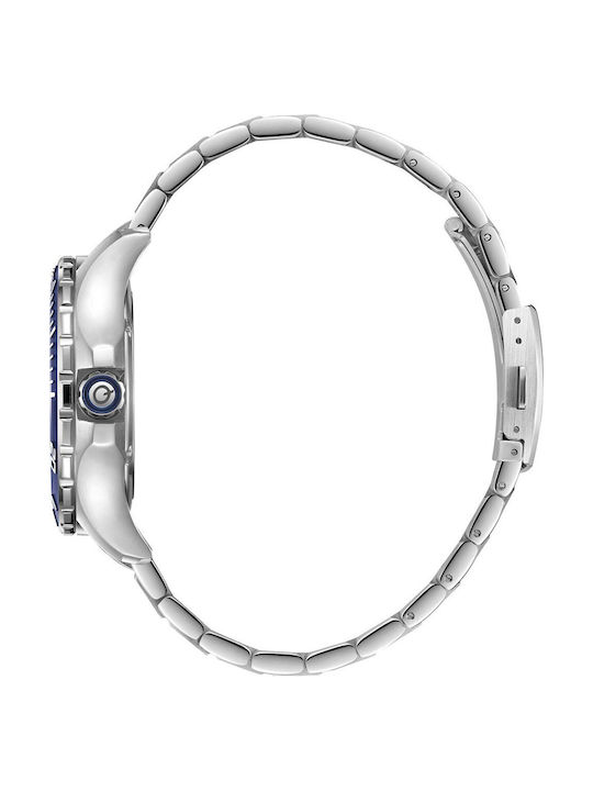 Quantum Men's Watch Automatic with Silver Metal Bracelet