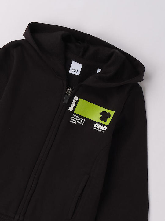 Kids Cardigan Black