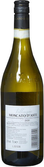 Villagio Wein Moscato D' Asti Weiß Süß Prickelnd 750ml