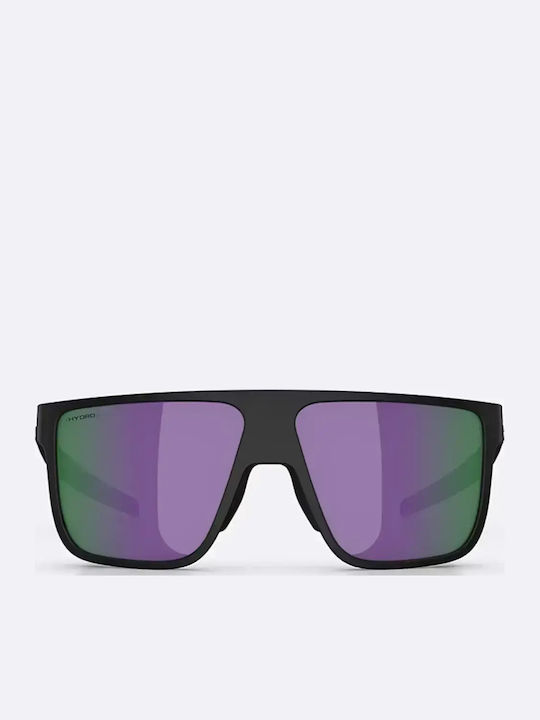 Bliz Men's Sunglasses with Black Plastic Frame and Multicolour Mirror Lens