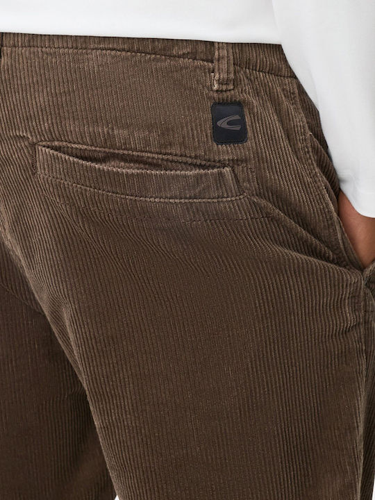 Παντελόνι Chino σε Κανονική Εφαρμογή Dark Brown