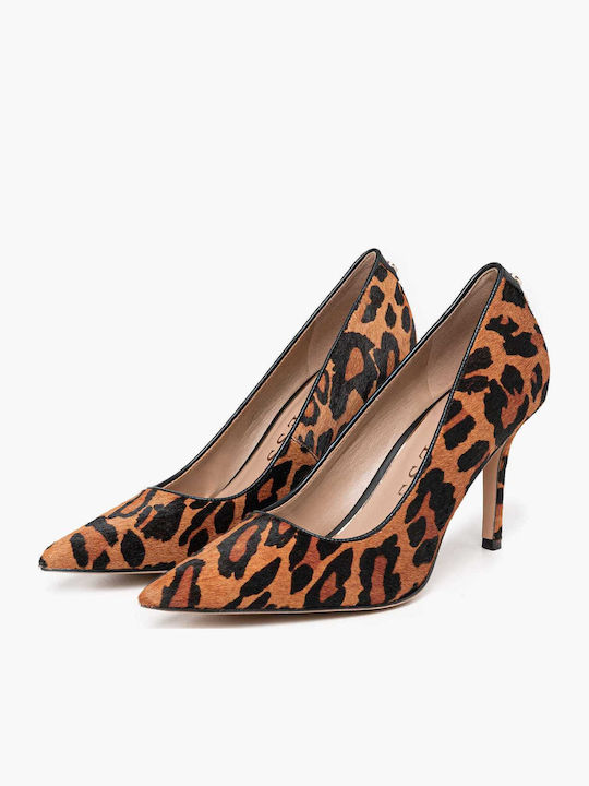Pantofi cu toc Animal Print
