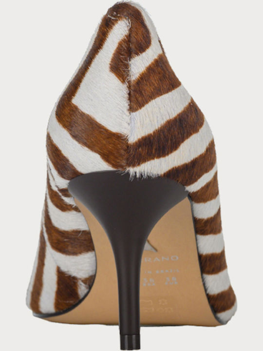 Multicolour Heels Animal Print