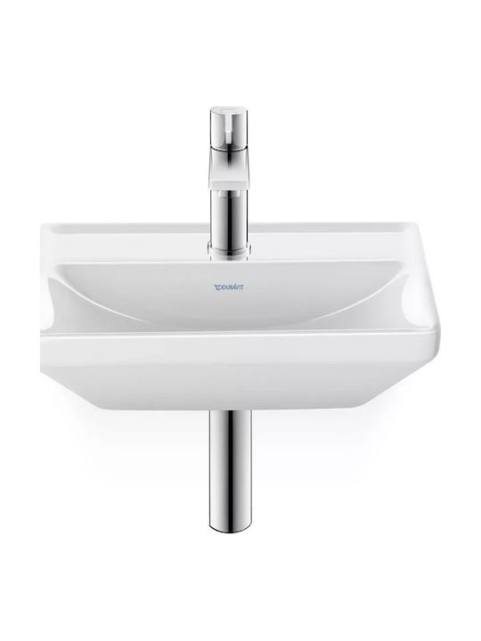 Duravit Αναμεικτική Μπαταρία Νιπτήρα Ασημί
