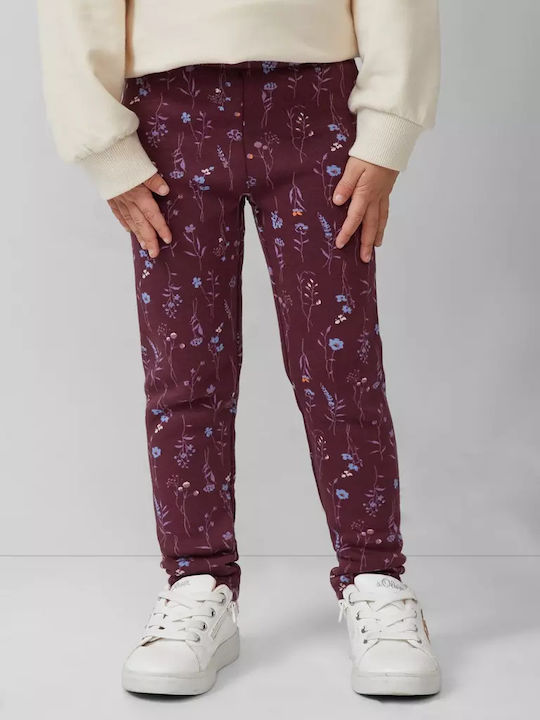 Kids Legging Long Purple