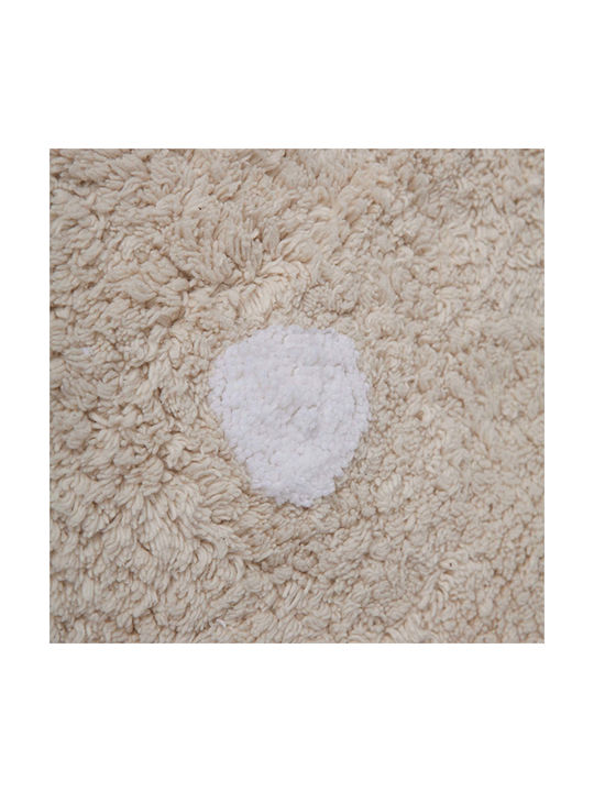 Lorena Canals Kids Synthetic Rug Biscuit 160x120cm