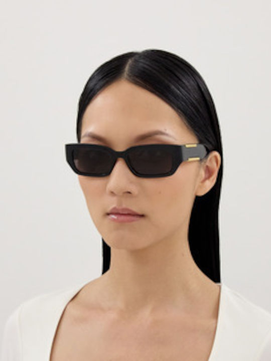 Bottega Veneta Ochelari de soare Μαύρα cu Cadru & Negru Lentilă Bottega Veneta Ochelari de soare Μαύρα cu Cadru & Negru Lentilă