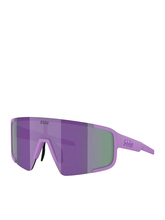 Bliz Ανδρικά Γυαλιά Ηλίου με Μωβ Σκελετό και Μωβ Polarized Φακό 4490
