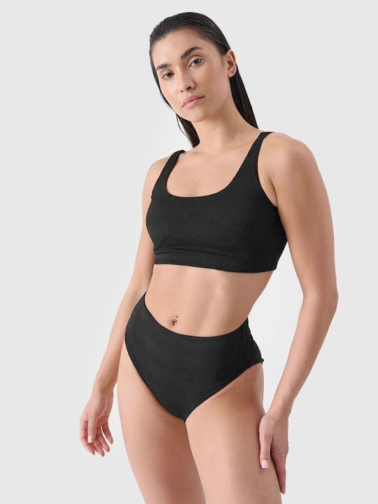 Bikini Bra with Adjustable Straps Black