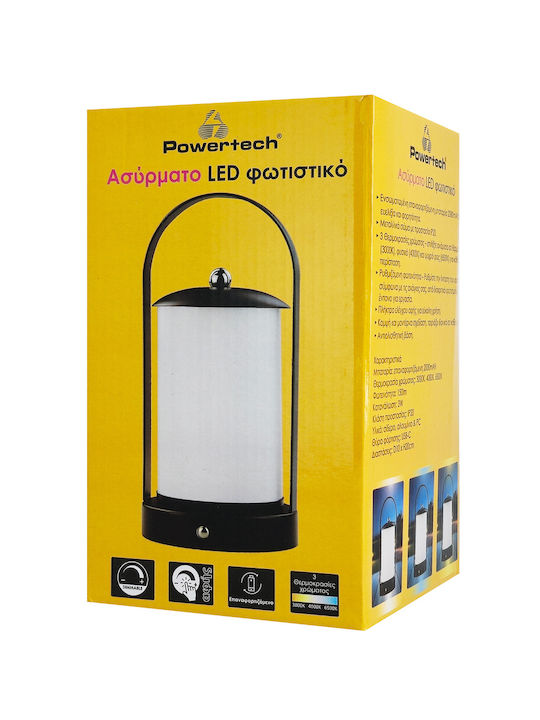 Powertech Decorative Lamp Black 50pcs
