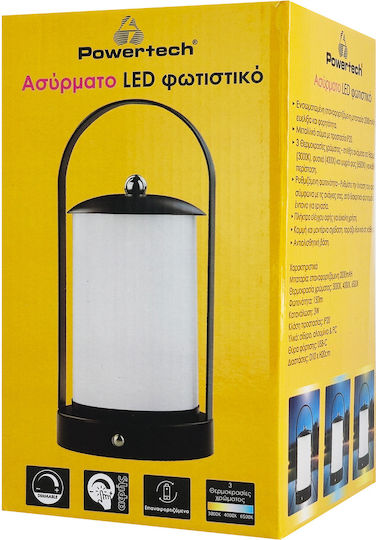 Powertech Decorative Lamp Black 50pcs