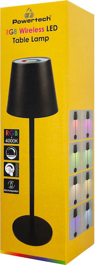 Powertech Διακοσμητικό Φωτιστικό LED RGB 11x11x38εκ.