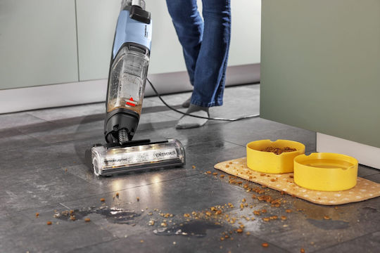 Bissell CrossWave® EdgeFind Wiederaufladbar Stielstaubsauger Beige